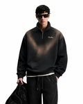 Sun Fade Raw Edge Sweatshirt